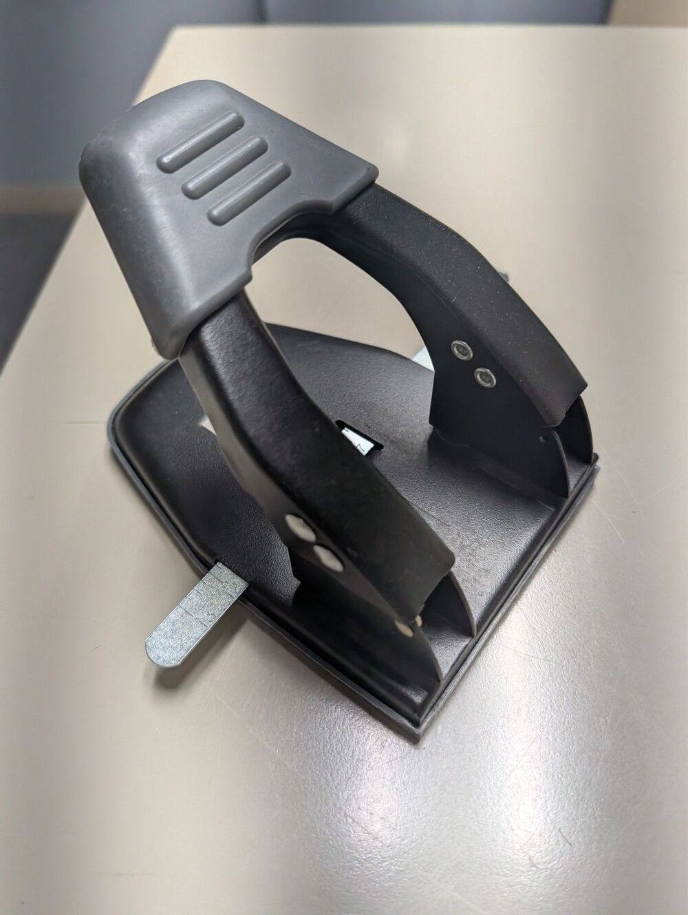 Acco Adjustable Two Hole Punch Model 50 Black Adjustable Guide 4 to 13 Inches
